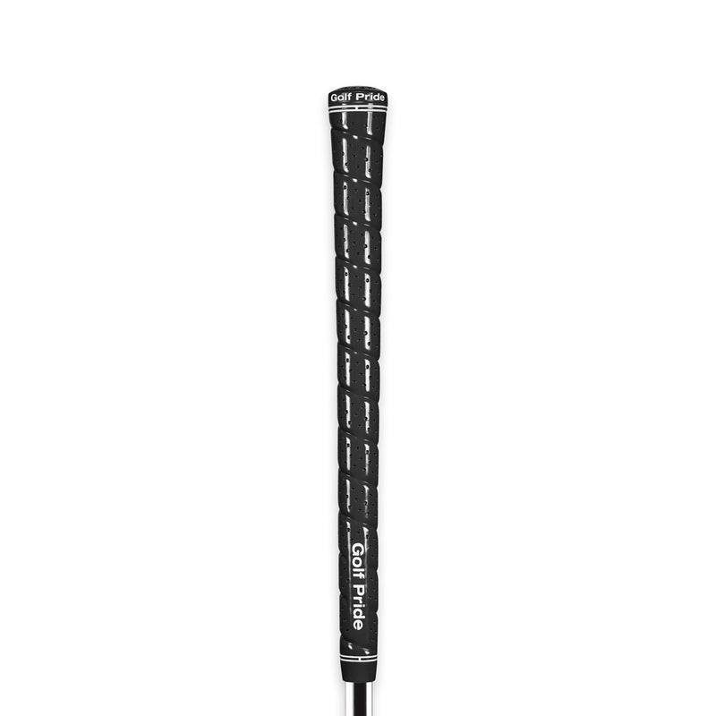 Golf Pride Tour Wrap Golf Grip - Comfortable  Durable Grip for Clubs - Classic Wrap Design with High-Tack Feel - Rubber Construction - Midsize - Black - Image 1